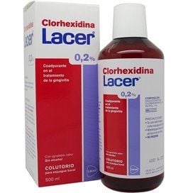 Lacer Chlorhexidine Mouthwash 0.2% 500 Ml