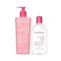 Bioderma Sensibio H20 500Ml+ Sensibio Gel Moussant 500 Ml