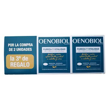 Oenobiol Strength and Vitality 3x60 Capsules