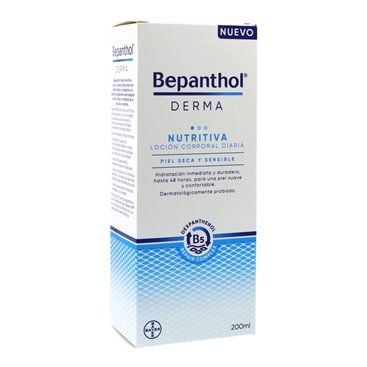 Bepanthol Derma Nutritiva Locion Corporal Diaria 200 Ml