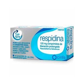 Respidina 120 Mg 14 Comprimidos Liberacion Prolongada