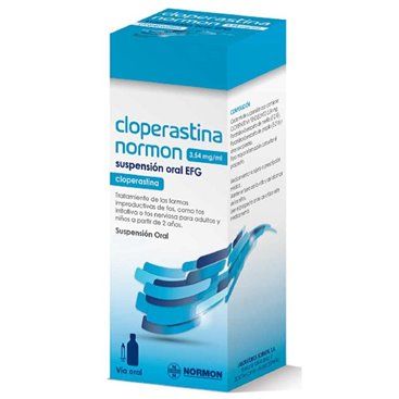 Cloperastina Normon 3,54Mg/Ml Efg 120Ml