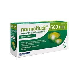 Normofludil 600Mg 20 Dispersible Tablets