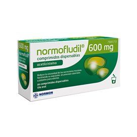 Normofludil 600Mg 20 Tabletes Dispersíveis