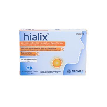 Hialix 24 Pastilhas Para Chugar