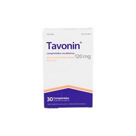 Tavonin 120 Mg 30 Comprimidos Revestidos