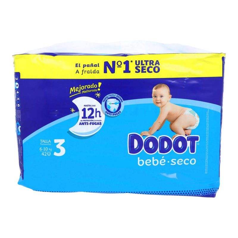 Buy Dodot Ultra-Dry Size 3 6-10Kg 42 Nappies Deals on Dodot brand. Buy Now!!