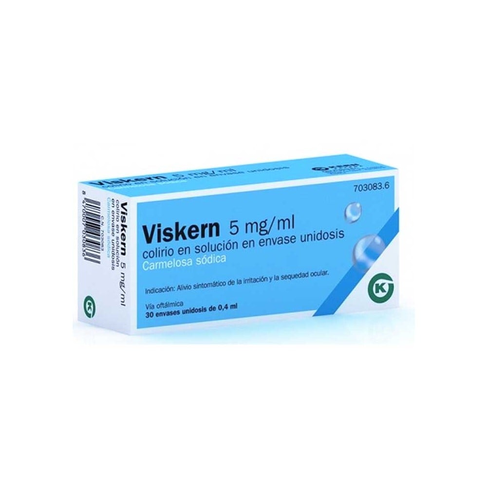 Comprar Viskern 5 Mg/Ml Colirio En Solucion 30 Monodosis 0,4 Ml Precio  Barato Oferta Online