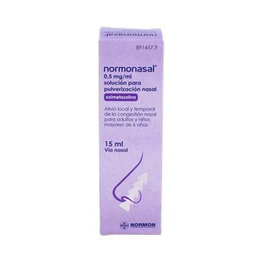 Normonasal 0.5 Mg/Ml Nasal Nebuliser 15 Ml