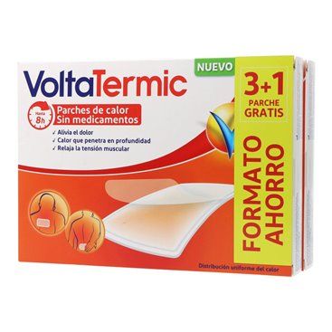 Voltatermic Parches De Calor 3+1 Formato Ahorro