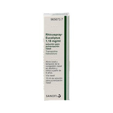 Rhinospray Eucaliptus 1.18 Mg/Ml Nebulizador Nasal 10 Ml