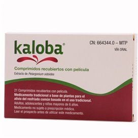 Kaloba 20 mg 21 comprimidos recubiertos