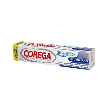 Corega Accion Total Crema Fijadora Adhesivo Protesis Dental 70 G