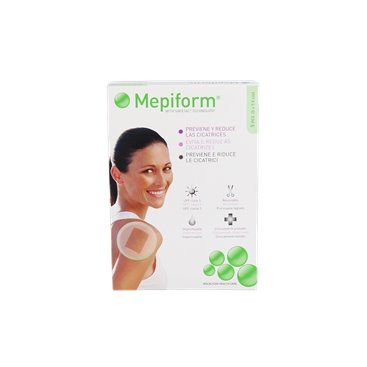 Mepiform Redutor de Cicatrizes Silicone 5x7,5 Cm 5 U