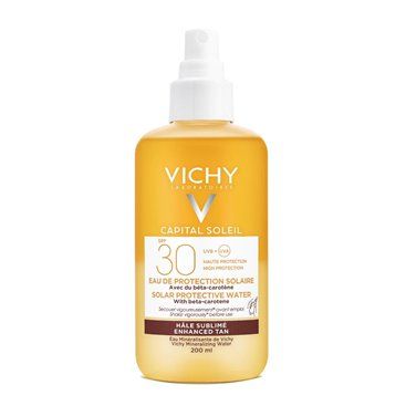 Vichy Capital Soleil Agua Solar Protectora Luminosidad SPF30 200Ml