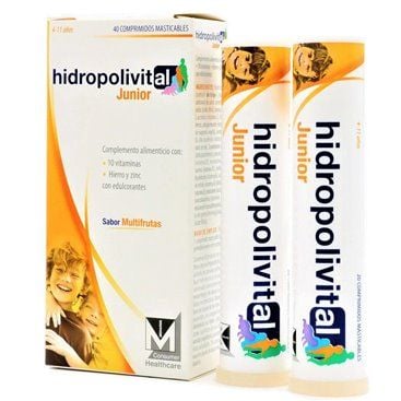 Hidropolivital Junior 40 Chewable Tablets