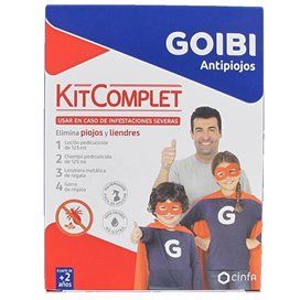 Goibi Anti-lice Kit Complet (Lotion 125Ml + Shampoo 125Ml)
