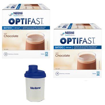 Optifast Chocolate Shake 24 Sachets + 3X Caramel +3X Banana + Shaker