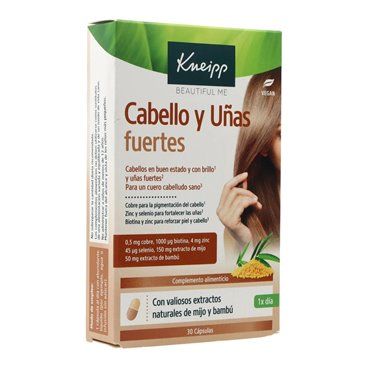 Kneipp Cabello y Uñas Fuertes 30 Capsulas