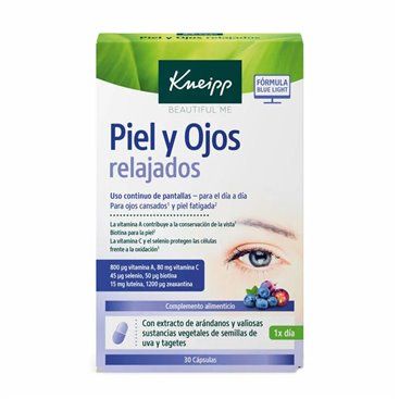 Kneipp Piel y Ojos Relajados 30 Capsulas