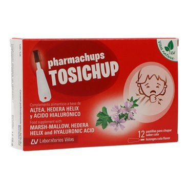 Tosichup 12 Pastillas Sabor Cola