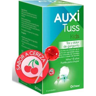 Auxituss Kids 6 Lozenges Cherry Flavour