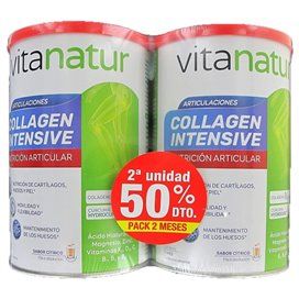 Vitanatur Collagen Intensive Nutrición Articular 2x360G Sabor Cítrico