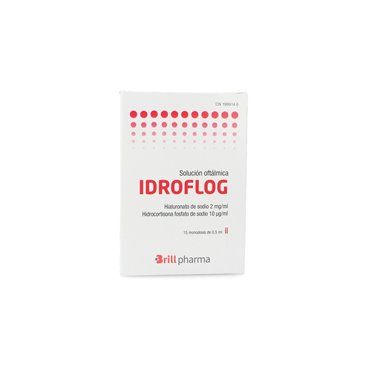 Idroflog Solução Oftálmica 15 Monodose 0,5Ml