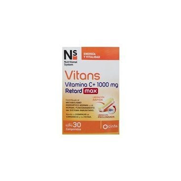 Ns Vitans Vitamina C+ 1000 Mg Retard Max 30 Comprimidos