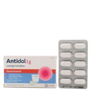 Antidol 1G 10 comprimidos