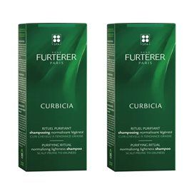 Rene Furterer Curbicia Oily Scalp Shampoo 2x150Ml