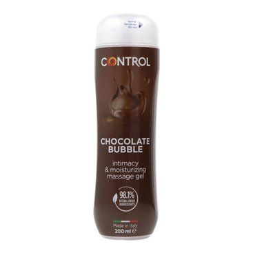 Control Chocolate Bubble Gel Masaje 200Ml