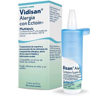 Vidisan Alergia com Ectoin Multidose 10 Ml