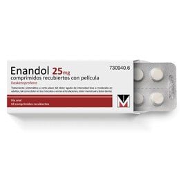 Comprar Enandol 25 mg 10 comprimidos revestidos
