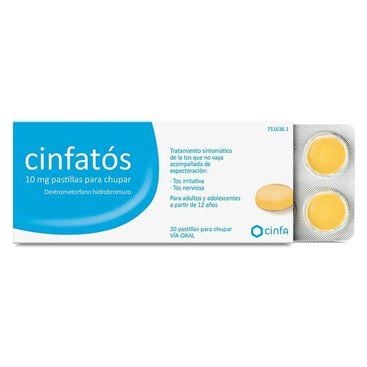 Cinfatos 10 Mg 20 Lozenges To Suck