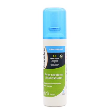 Parasidose Spray Repelente Antimosquitos Zonas Templadas 100 Ml