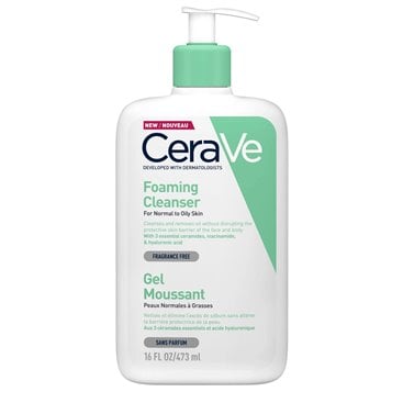 Cerave Foaming Cleansing Gel 473 Ml