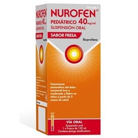 Nurofen Pediatrico 40 Mg/Ml Suspension Oral 1 Frasco 150 Ml (Sabor Fresa)