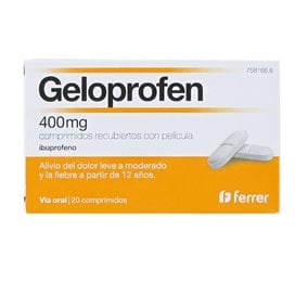 Geloprofen 400Mg 20 Comprimidos Recubiertos