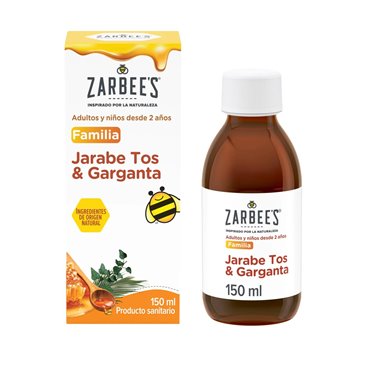 Zarbee's Xarope Tosse e Garganta 150Ml