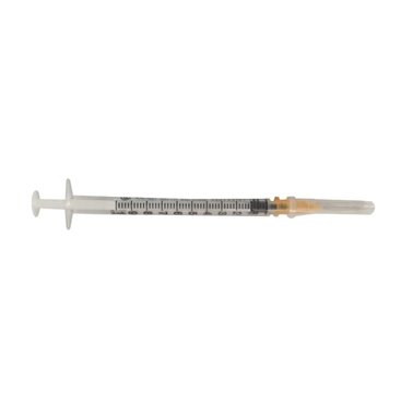 Syringe C/A Detachable Pic 1 Ml G25 0.5 X 16 Mm