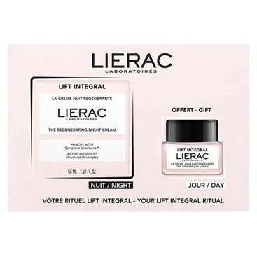 Lierac Lift Integral Creme de Noite 50Ml + Creme de Dia 20Ml