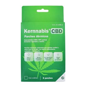 Kernnabis CBD Patches Dermicos 8 unidades