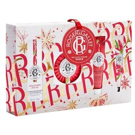 Roger & Gallet Gingembre Rouge Perfume 30Ml+Jabon 100Gr+ Leche Corporal 50Ml+Crema De Manos 30Ml