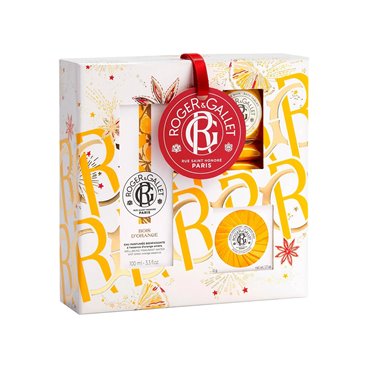 Roger & Gallet Bois D'Orange Perfume 100Ml + Bath Bomb 3 X 25G + Soap 50G