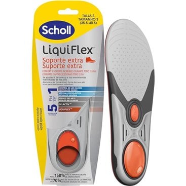 Scholl Insole Liquiflex Extra Support Size S