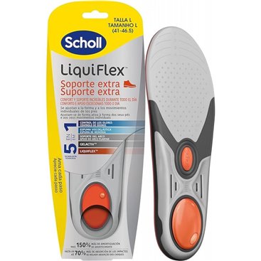 Scholl Plantilla Liquiflex Soporte Extra Talla L