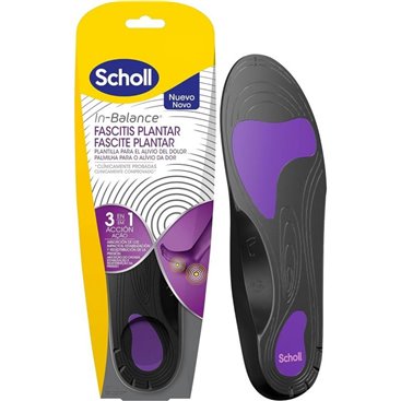 Scholl Palmilha In-Balance Fasceíte Plantar Tamanho M