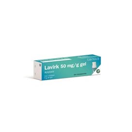 Lavirk 50 Mg/G Skin Gel 1 Tube 5 G + Dosing Pump
