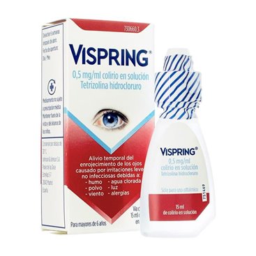 Vispring 0,5 Mg/Ml Colírio em Solução 1 Frasco 15 Ml